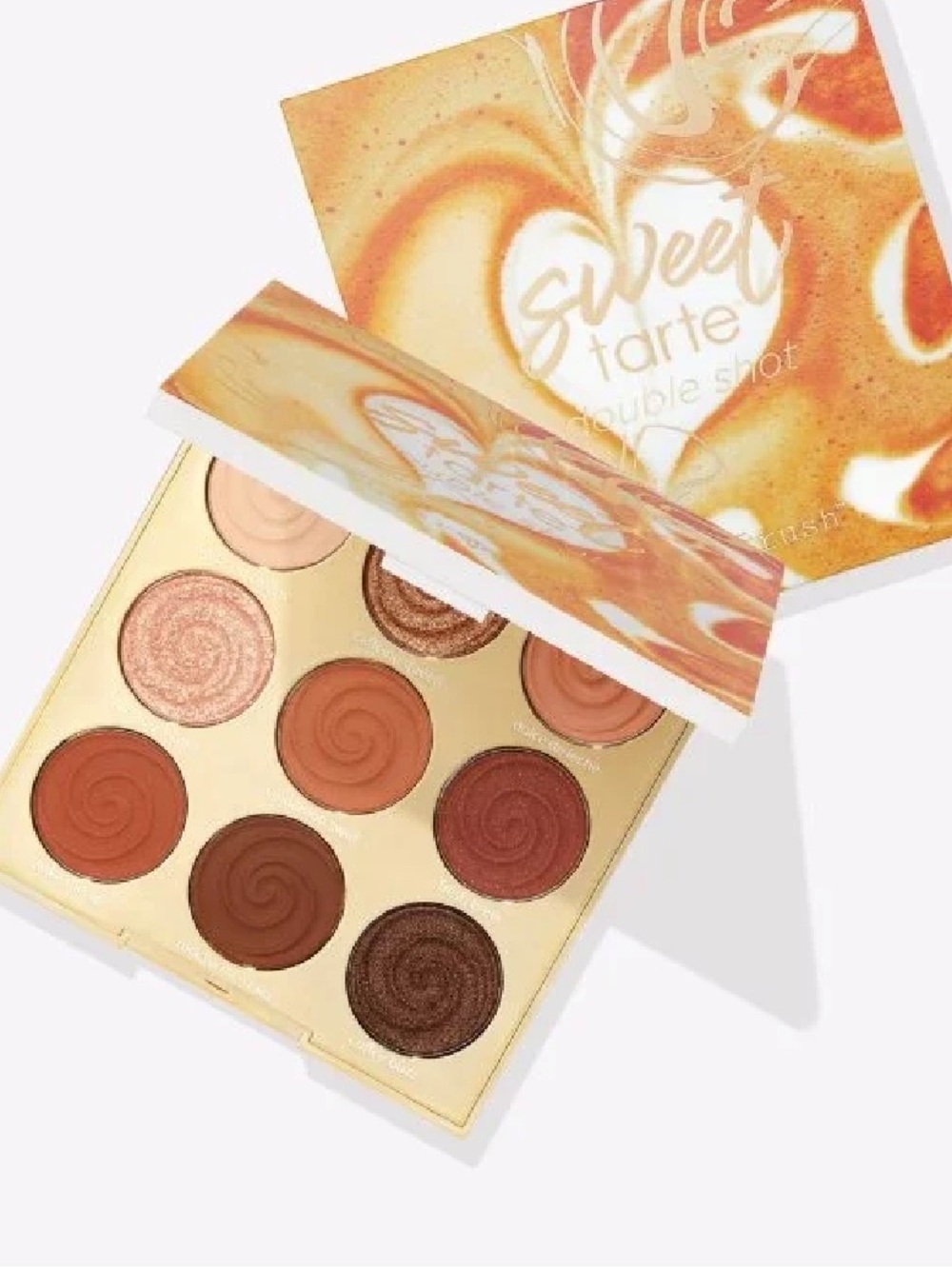 ✨NEW✨ TARTE Sweet Tarte Double Shot Eyeshadow Palette - Gold, Brown, Peach